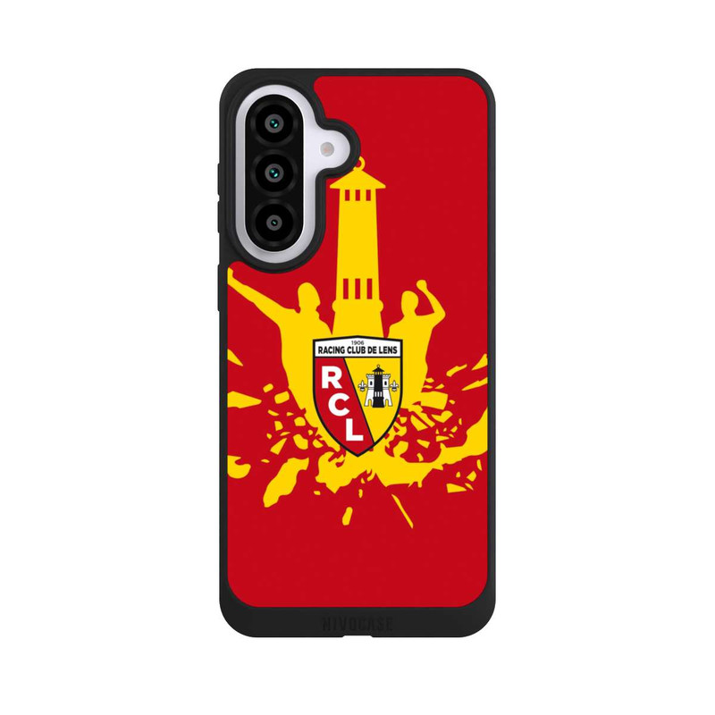 Galaxy A57 5G NIVOpure Tour RCL jaune sur rouge