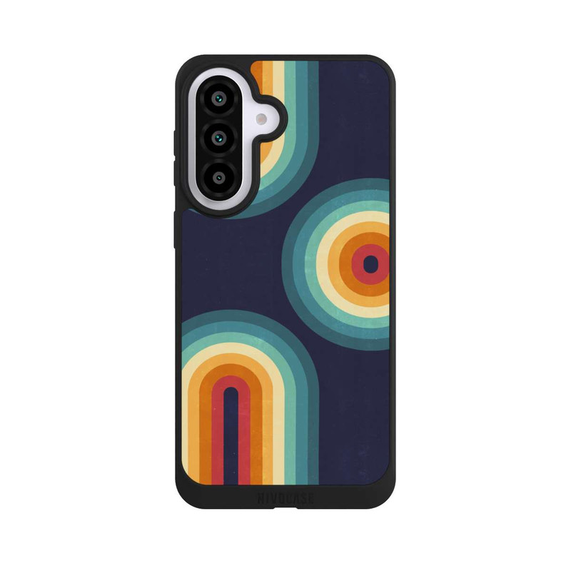 Galaxy A57 5G NIVOpure Double Rainbow on Blue
