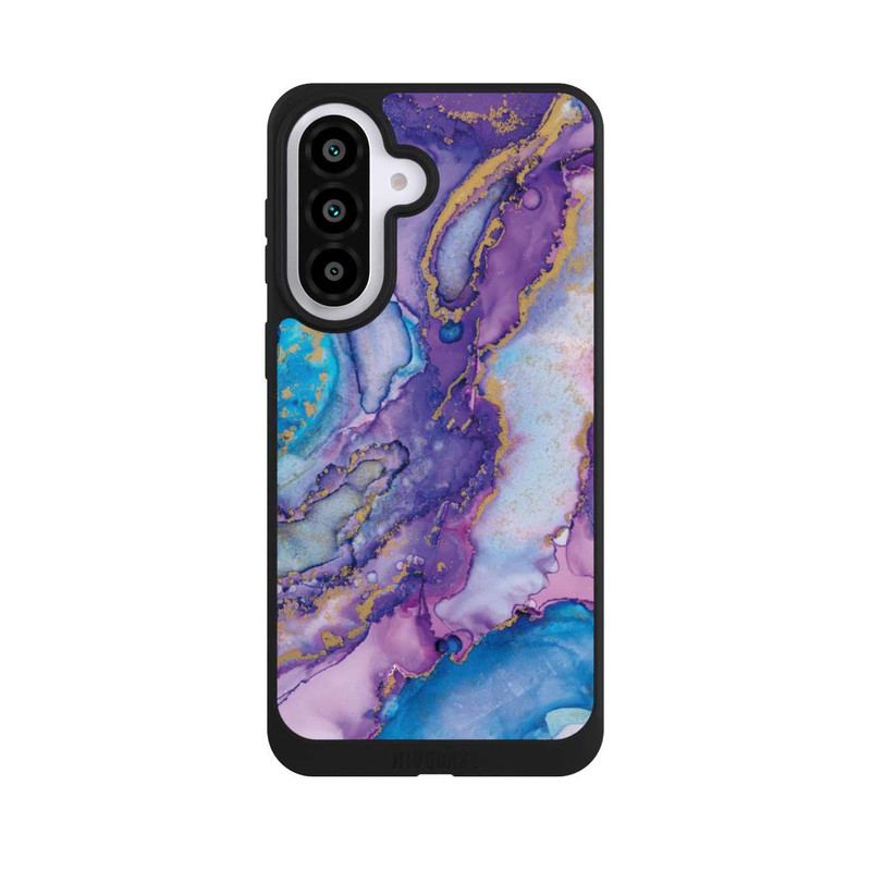 Galaxy A57 5G NIVOpure Purple und Blue Swirl Ink