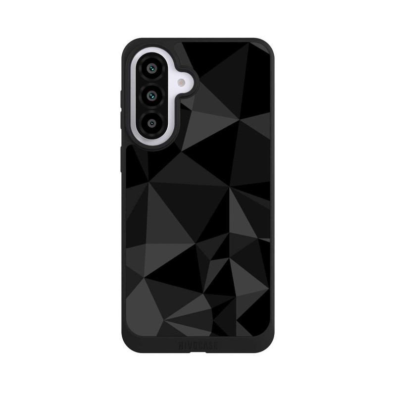 Galaxy A57 5G NIVOpure Polygon Pattern Black