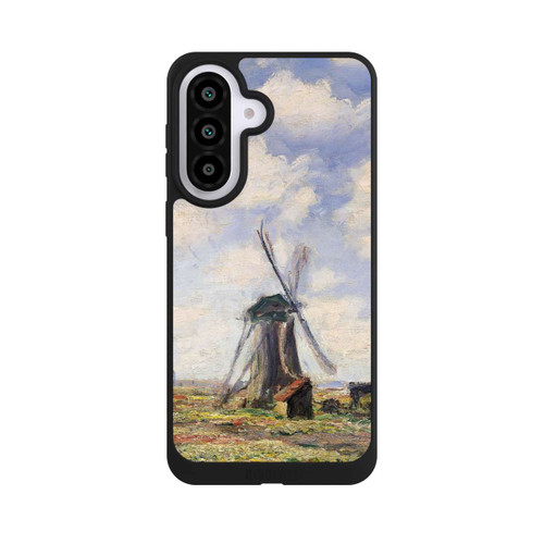 Samsung Galaxy A57 5G NIVOpure Tulip Fields with the Rijnsburg Windmil by Claude Monet