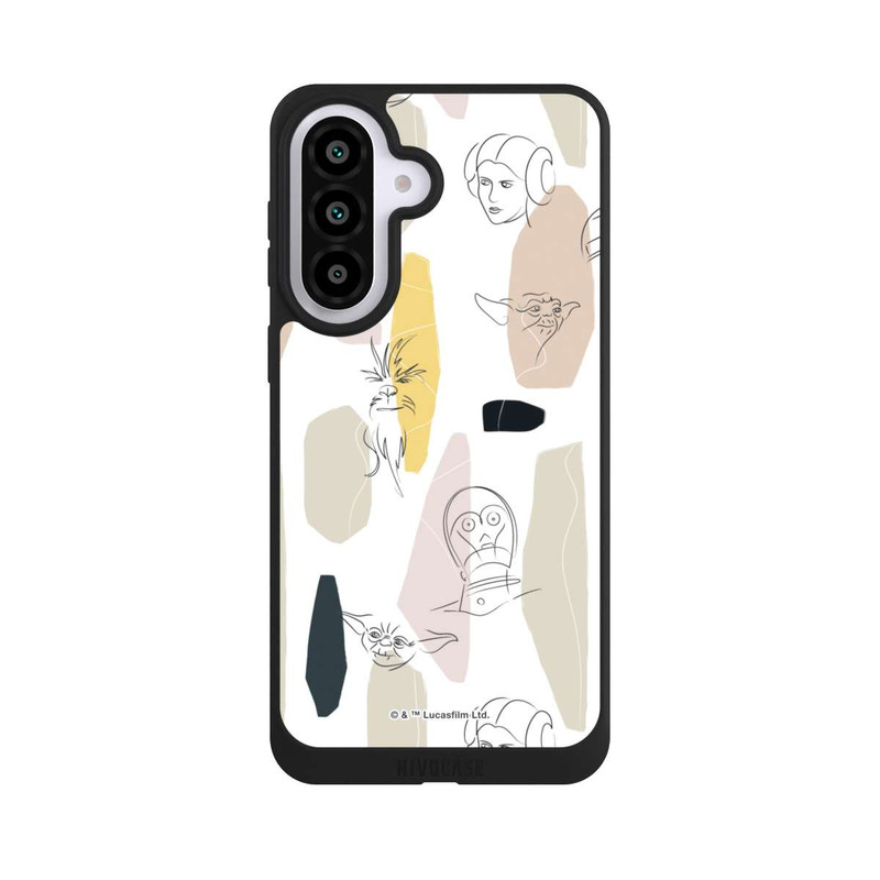 Galaxy A57 5G NIVOpure Helle Seite Line Art