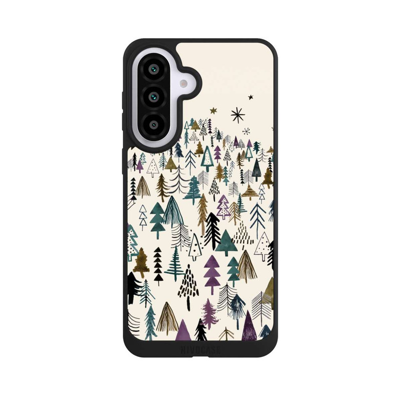Galaxy A57 5G NIVOpure Bergbäume Wald Lila