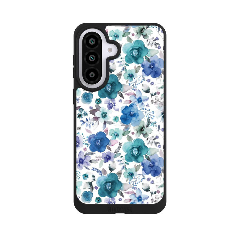 Galaxy A57 5G NIVOpure Winter Floral Bouquets Blue