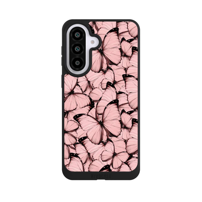 Galaxy A57 5G NIVOpure Rosa Schmetterling-Muster