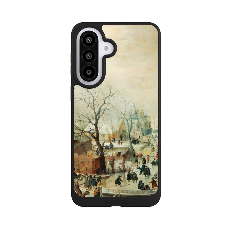 Galaxy A57 5G NIVOpure Winter Landscape with Ice Skaters - Hendrick Avercamp