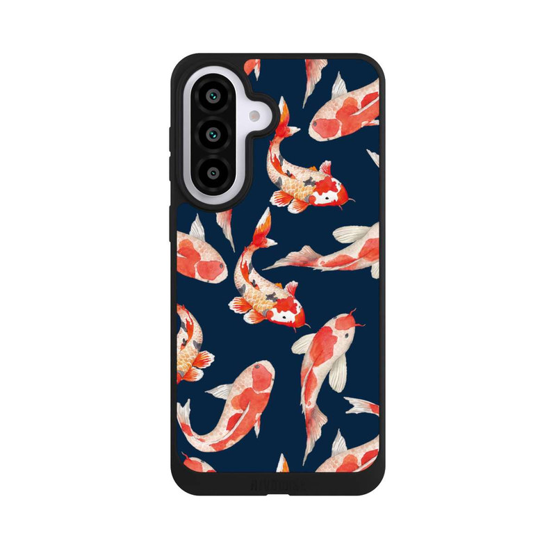 Galaxy A57 5G NIVOpure Coral Fish on Blue Background