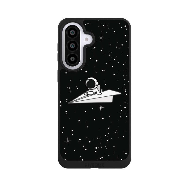 Galaxy A57 5G NIVOpure Astronaut Paper Plane Comic