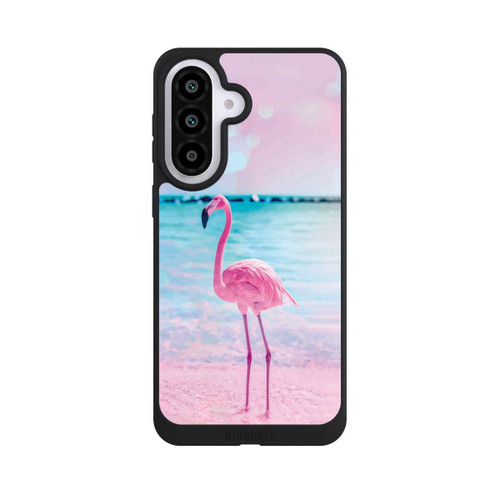 Samsung Galaxy A57 5G NIVOpure Pink Flamingo on the beach