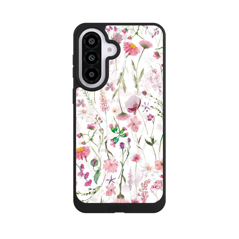Galaxy A57 5G NIVOpure Rosa Blumenwiese