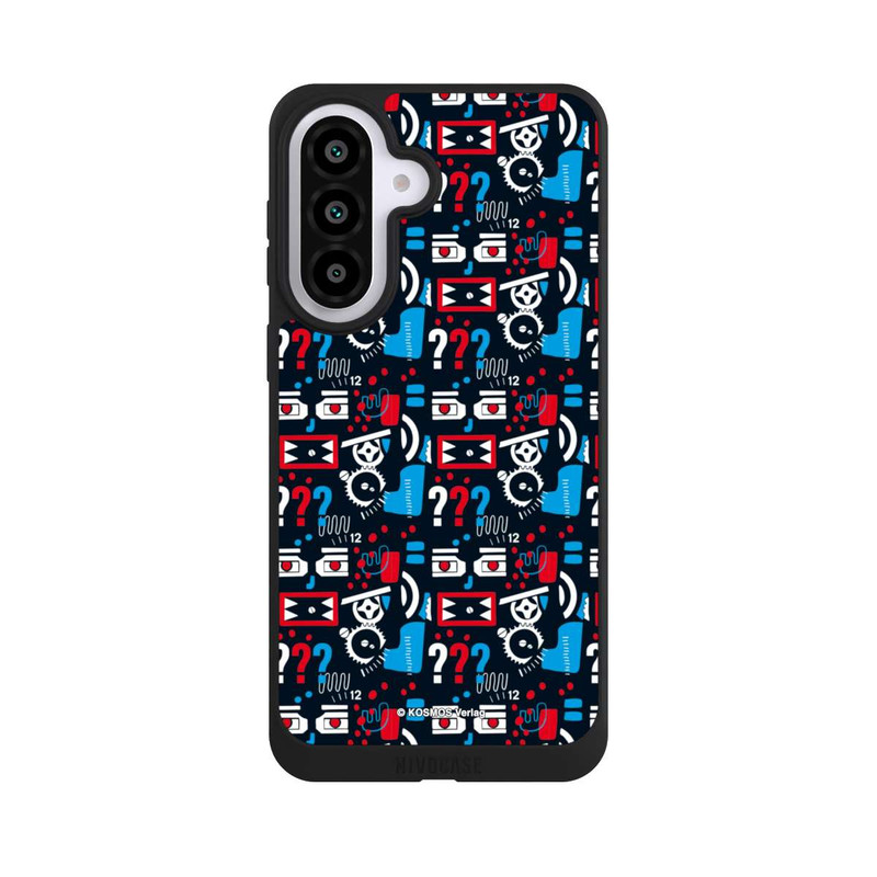Galaxy A57 5G NIVOpure Drei Fragezeichen Wildes Muster