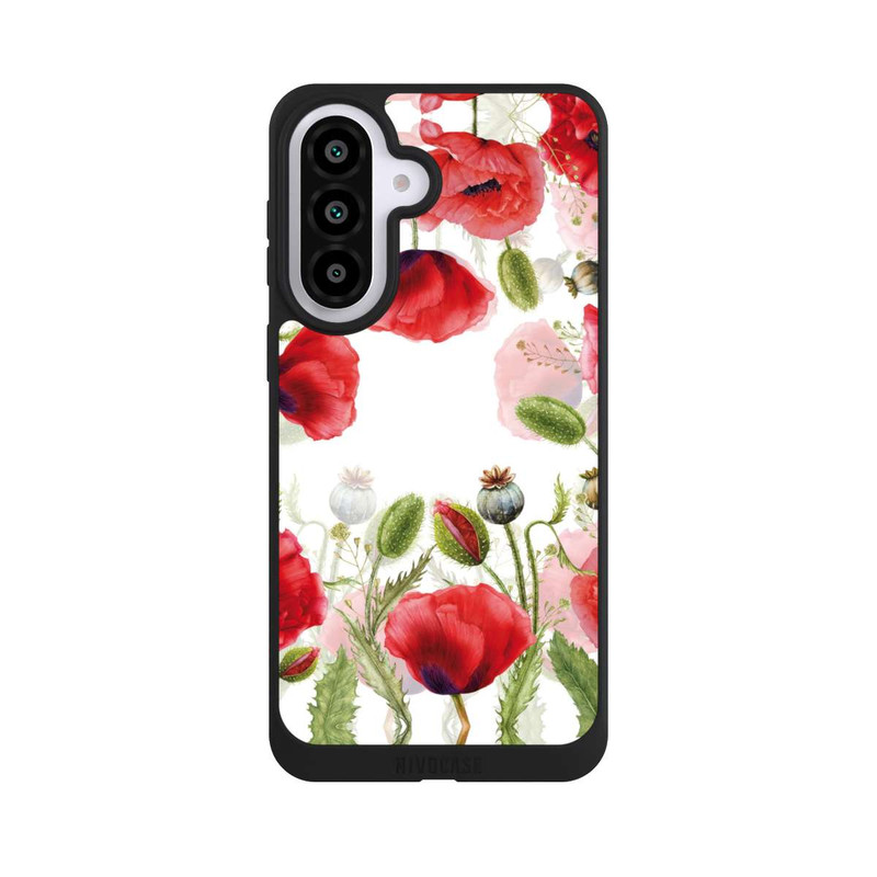 Galaxy A57 5G NIVOpure Cadre coquelicots