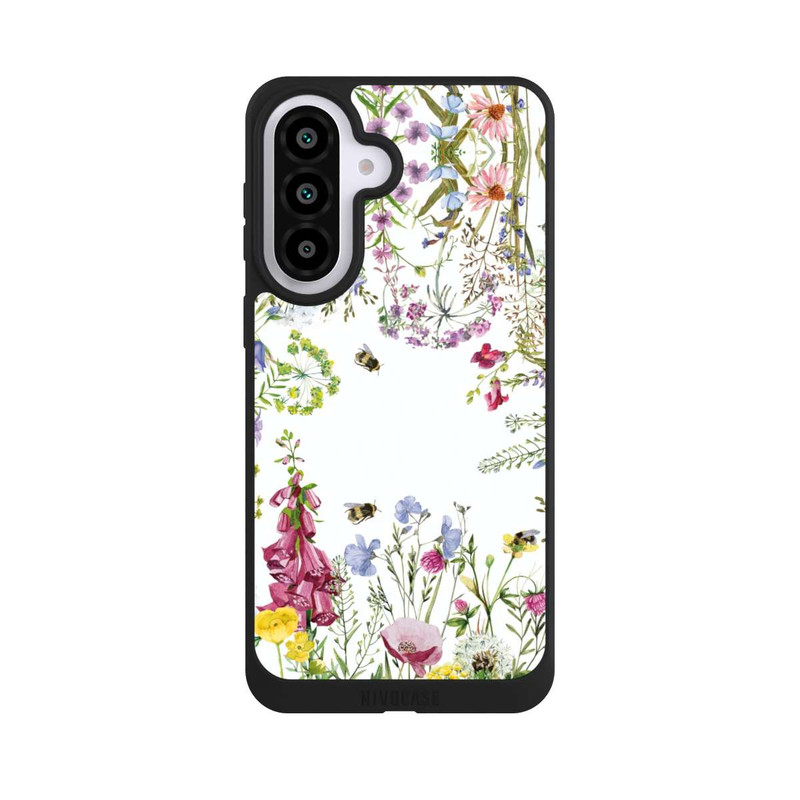 Galaxy A57 5G NIVOpure Cadre de fleurs sauvages des prés d'été