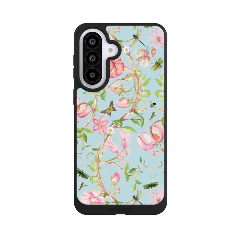 Galaxy A57 5G NIVOpure Vintage Botanic Flowers Blue