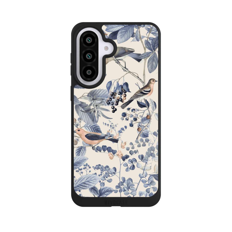 Galaxy A57 5G NIVOpure Oiseaux Et Baies en Beige