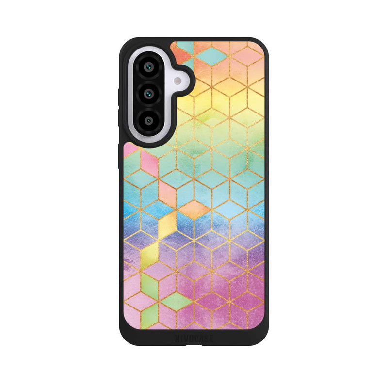 Galaxy A57 5G NIVOpure Cubes Arcs-en-ciel