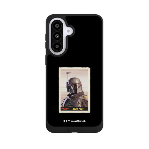 Samsung Galaxy A57 5G NIVOpure Boba Fett Badges Black Background