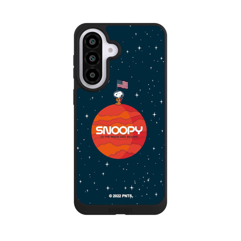 Galaxy A57 5G NIVOpure Snoopy Voyageur de l'espace Orange