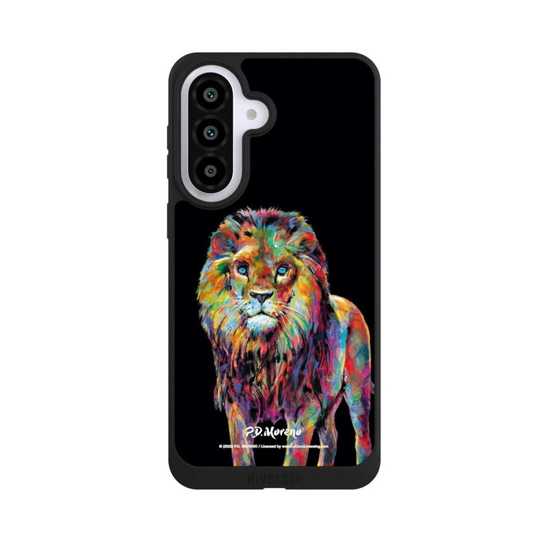 Galaxy A57 5G NIVOpure Löwe Bunte Kunst von P.D. Moreno