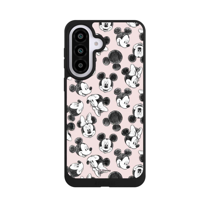 Galaxy A57 5G NIVOpure Minnie & Mickey Many Faces Pink