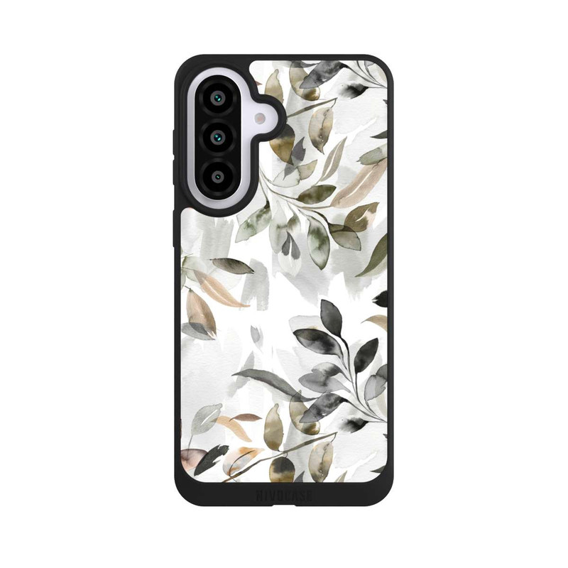 Galaxy A57 5G NIVOpure Aquarellblätter neutral