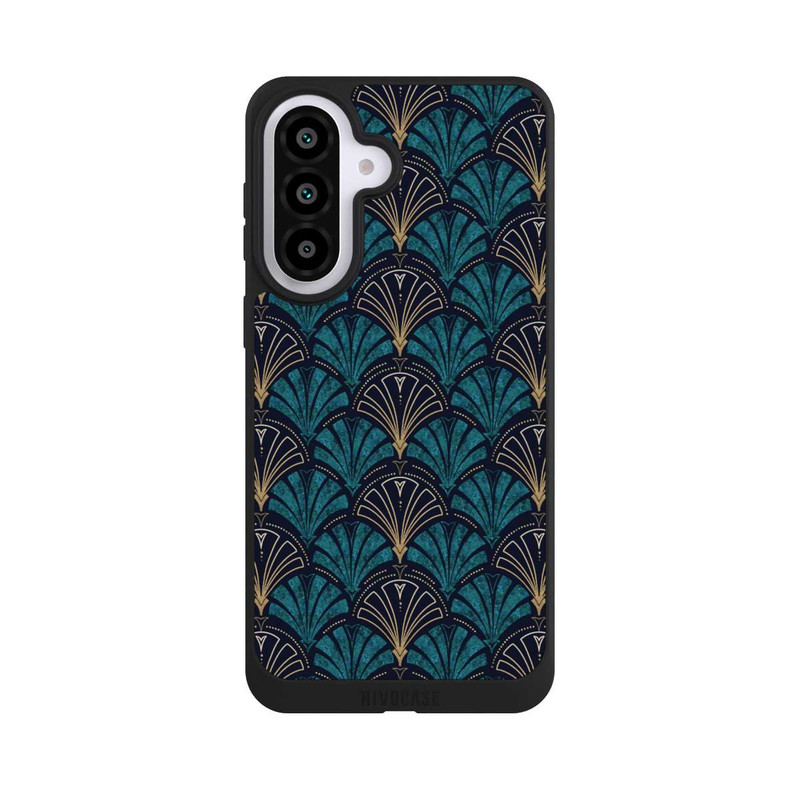 Galaxy A57 5G NIVOpure Art Deco Aquamarin Gold
