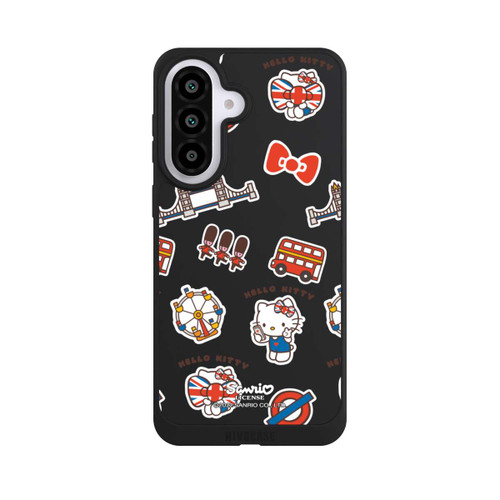 Samsung Galaxy A57 5G NIVOpure Hello Kitty Londoner Abzeichen Transparent