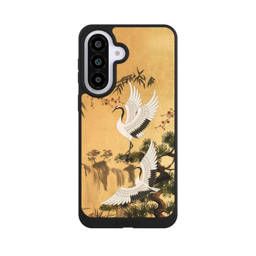 Samsung Galaxy A57 5G NIVOpure Cranes Gold Japan 2