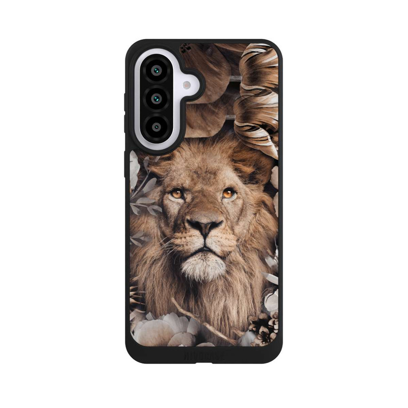 Galaxy A57 5G NIVOpure Lion Flower Frame beige