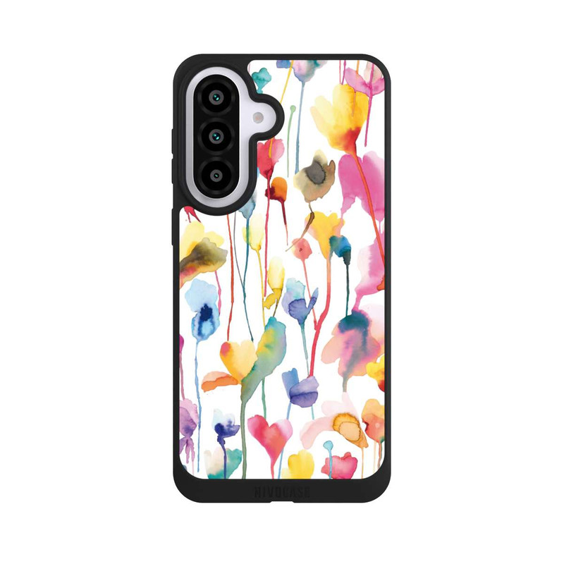 Galaxy A57 5G NIVOpure Aquarell Wildblumen bunt