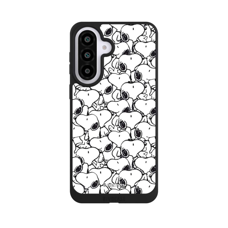 Galaxy A57 5G NIVOpure Snoopy Pattern Noir & Blanc