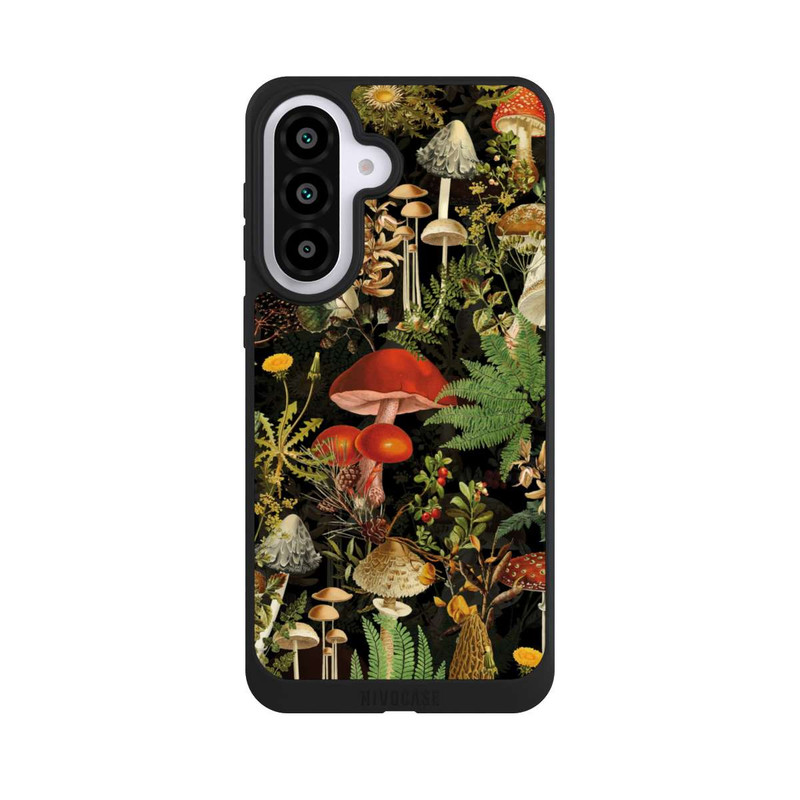 Galaxy A57 5G NIVOpure Différents champignons dans la forêt