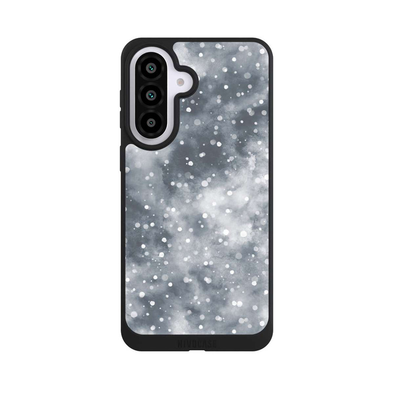 Galaxy A57 5G NIVOpure Abstrakter Winterschneehimmel