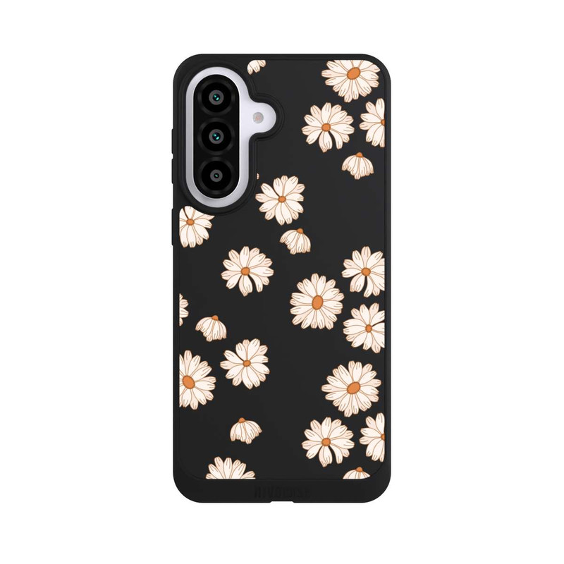 Galaxy A57 5G NIVOpure Flowerpower Wallpaper White