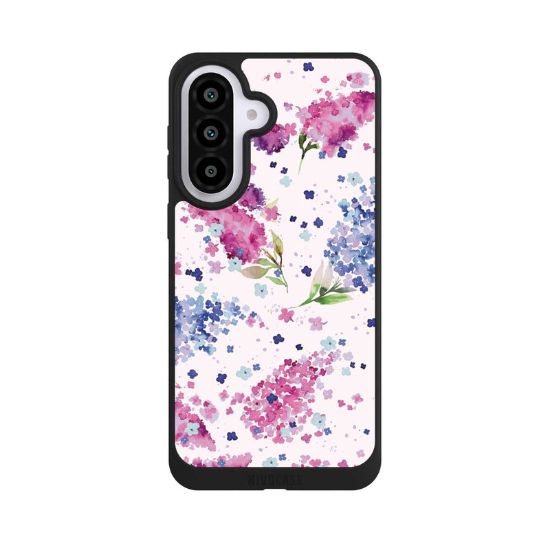 Galaxy A57 5G NIVOpure Hortensien Lila und Rosa Blumen