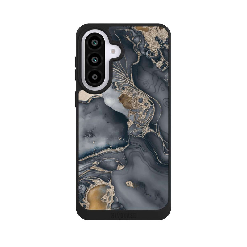 Galaxy A57 5G NIVOpure Alcohol Ink Gold Grey