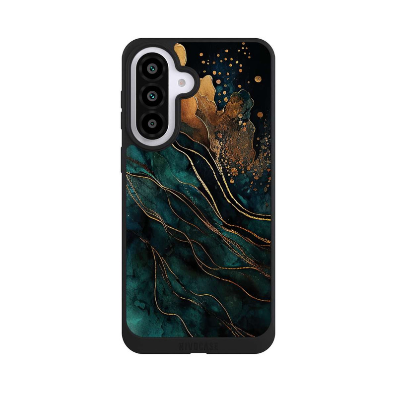 Galaxy A57 5G NIVOpure Gold and Green
