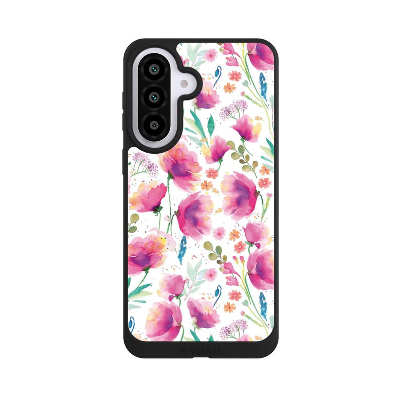 Galaxy A57 5G NIVOpure Abstrakte Mohnblumen aquarell