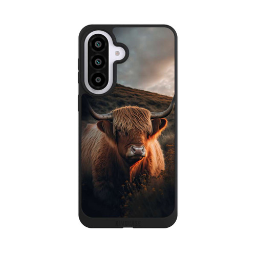 Samsung Galaxy A57 5G NIVOpure Vache Highland avec de grandes cornes avec IA