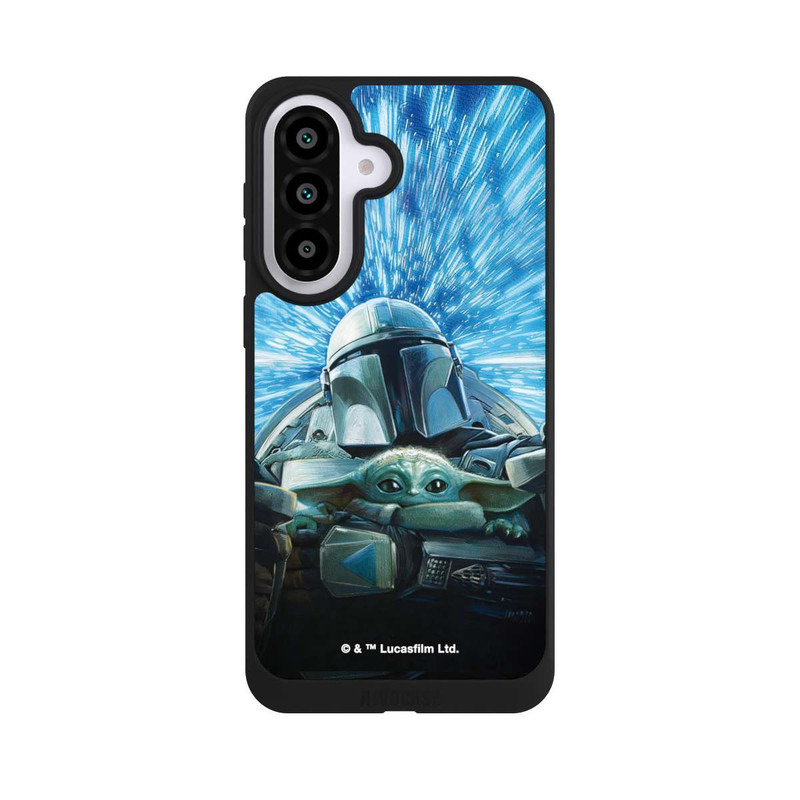 Galaxy A57 5G NIVOpure Grogu and Mando Flying Blue