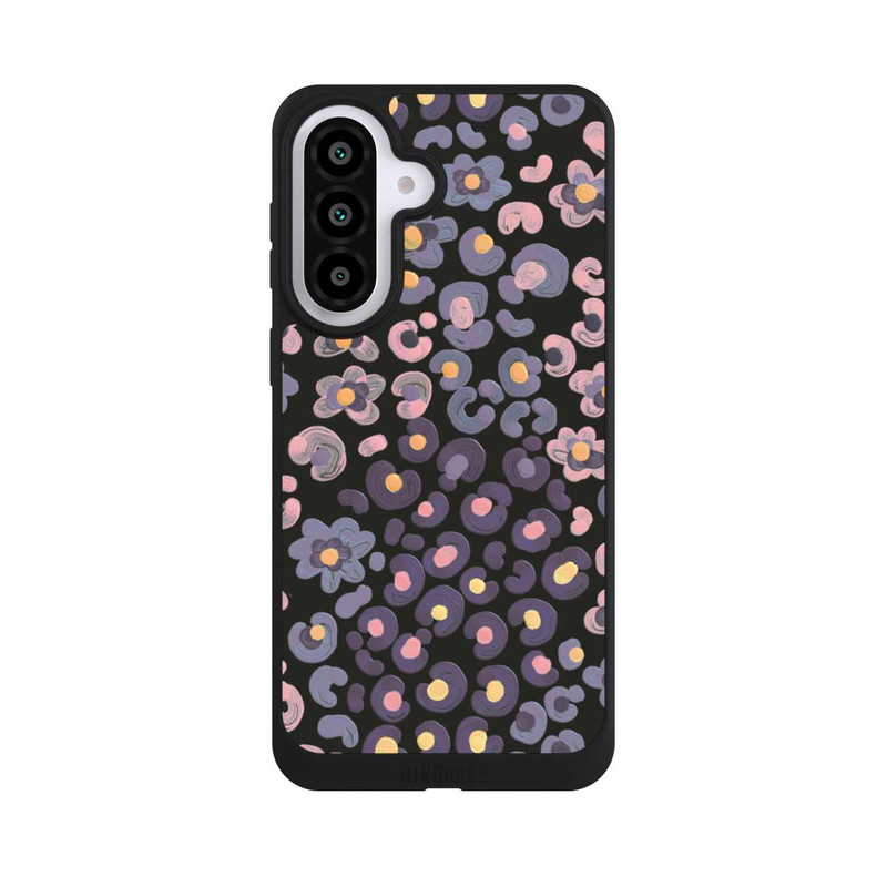Galaxy A57 5G NIVOpure Peau d'animal avec fleurs