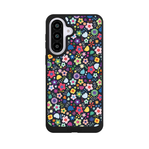 Samsung Galaxy A57 5G NIVOpure Psychedelic Flowers Multi Black