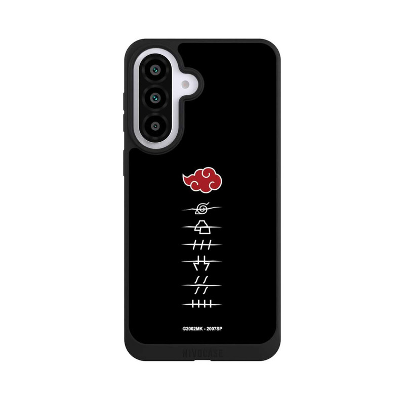 Galaxy A57 5G NIVOpure Symboles des membres de l'Akatsuki noirs