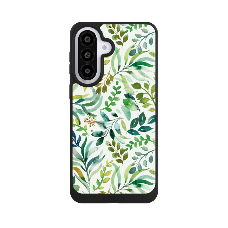 Galaxy A57 5G NIVOpure Watercolor Palms Leaves Botanical Green
