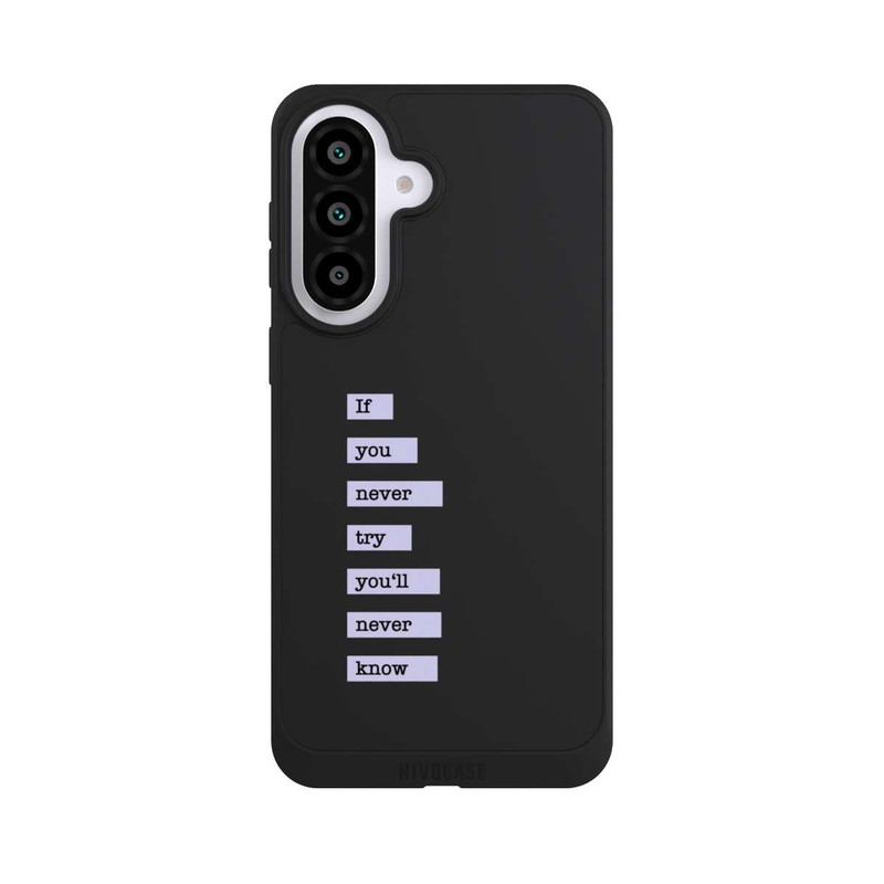 Galaxy A57 5G NIVOpure If You Try Blue Transparent