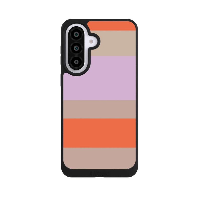 Galaxy A57 5G NIVOpure Moca Lila Orange Stripes