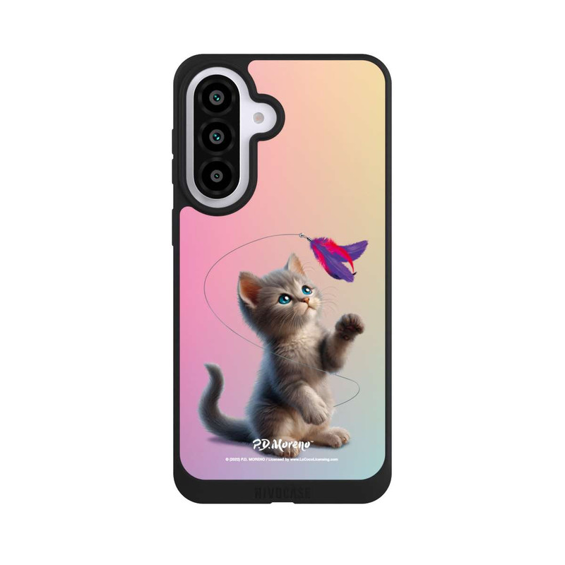 Galaxy A57 5G NIVOpure Playing Cat with Feather