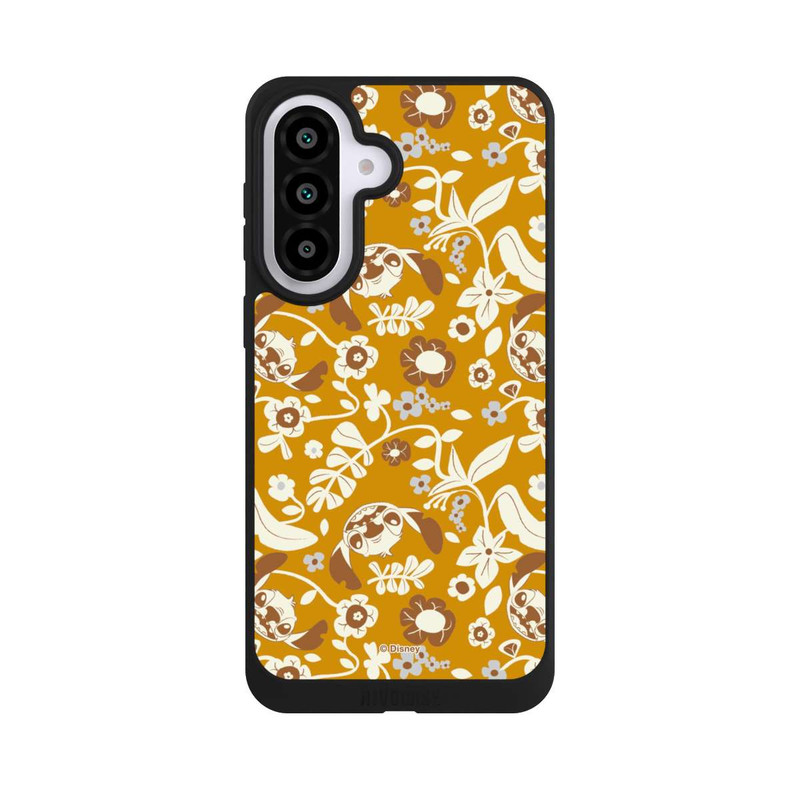Galaxy A57 5G NIVOpure Stitch Floral Mustard Pattern