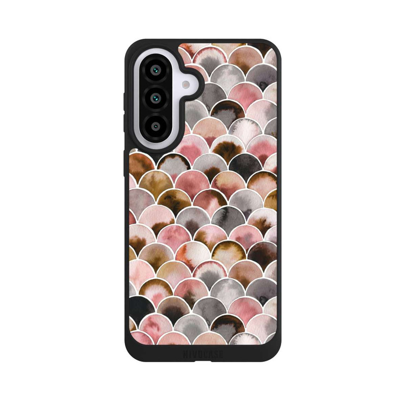 Galaxy A57 5G NIVOpure Japandi Scales Pink Brown