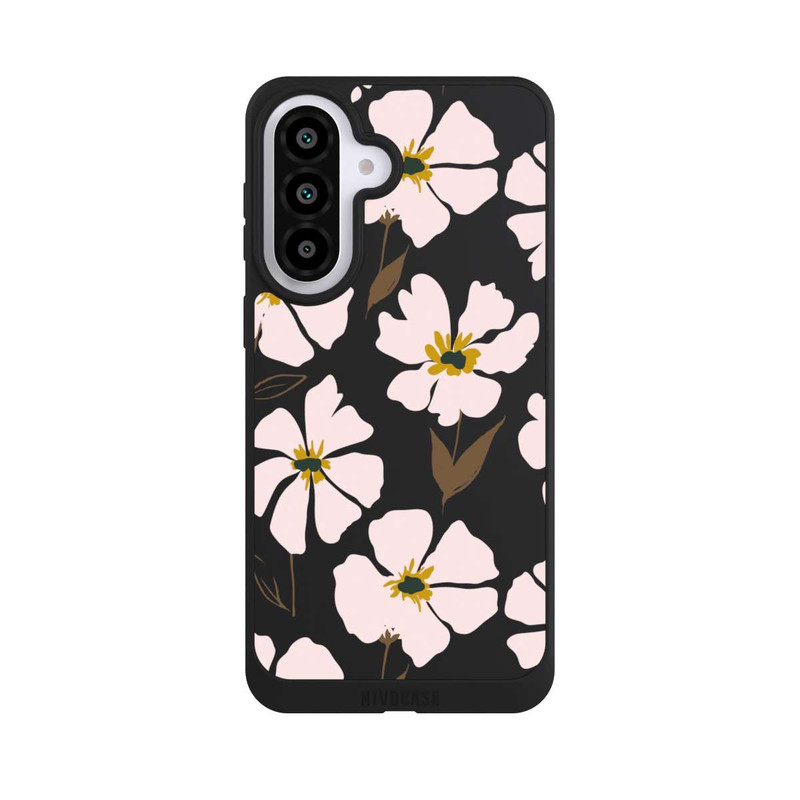 Galaxy A57 5G NIVOpure Simple Pastell Flowers Rose Transparent
